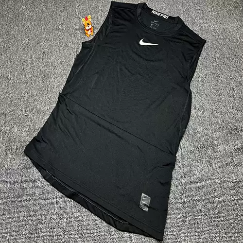 Nike, баскетбольный быстросохнущий эластичный жилет для тренировок для спортзала без рукавов, оверсайз, для бега