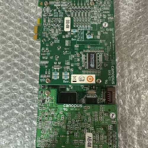 议价 康能普视Canopus SHX-E2/SHX-E1专业视频采 可维修