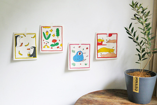 朴房 德国工艺超吸水木桨棉洗碗布环保百洁布厨房抹布 玻璃清洁布