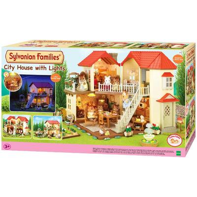 日本公仔动物摆件灯光过家家玩具