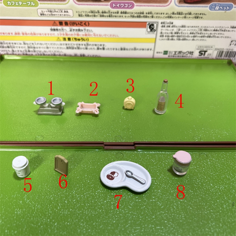 正品日本森贝儿家族散货过家家玩具公仔动物玩偶迷你摆件A11