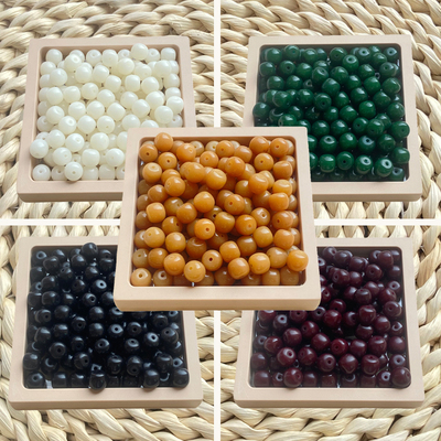 菩提根五行散珠金木水火土DIY