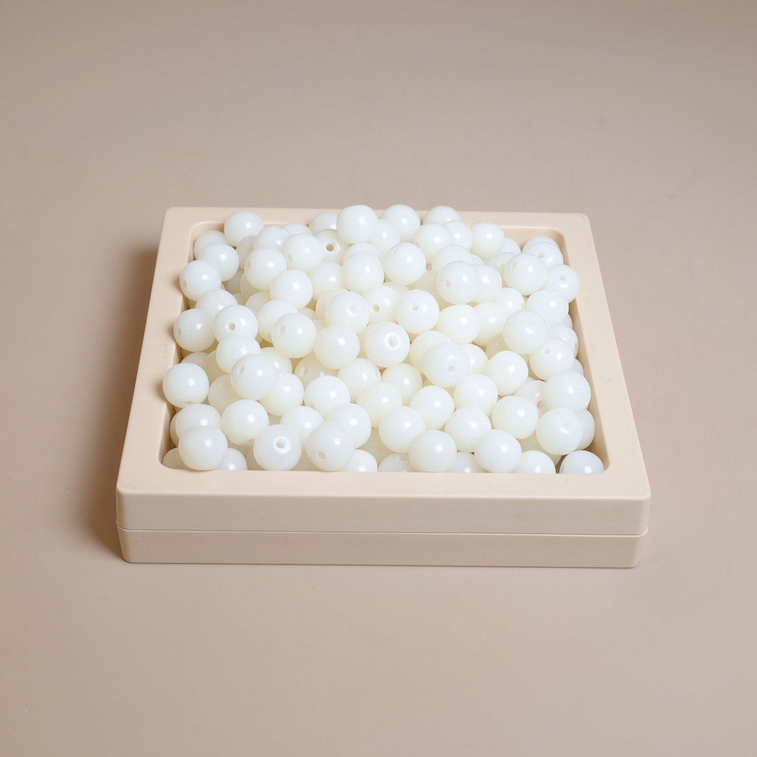 白玉菩提根散珠胖苹果DIY手工图片