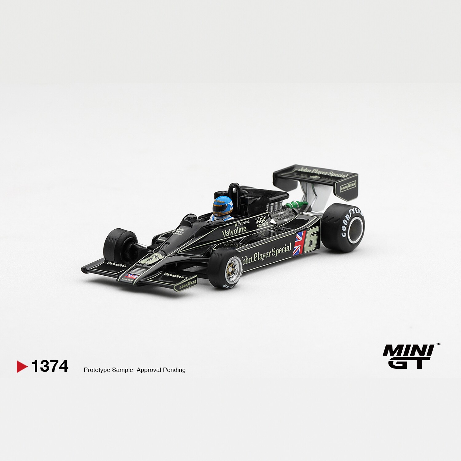MINIGT 1:64 莲花路特斯Lotus 78 #6 F1赛车仿真合金汽车模型1374图片