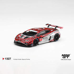 MINIGT 1:64 兰博基尼Huracan GT3 EVO2 #9飓风合金汽车模型 1327