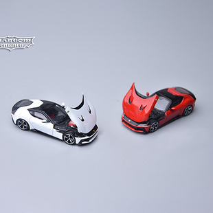 PK 1:64 法拉利 跃马 12Cilindri Coupe 硬顶版 仿真合金汽车模型