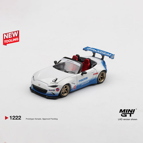 MINIGT 1:64 马自达 Miata MX-5 ND Pandem IMSA 合金车模型 1222