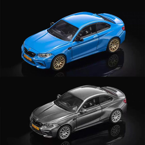 Mortal 1:64 宝马 BMW  F87 M2C一代M2雷霆版2系仿真合金汽车模型