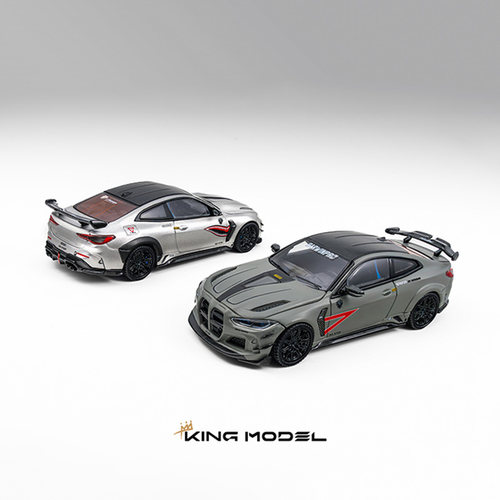 KM 1:64 宝马 DarwinPRO M4 合金底盘 轮子顺畅 仿真合金汽车模型