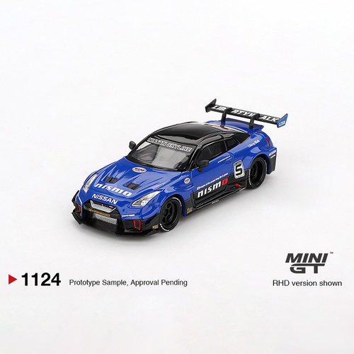 MINIGT 1:64 日产尼桑NISSAN 35GT-RR Ver.2仿真合金汽车模型1124