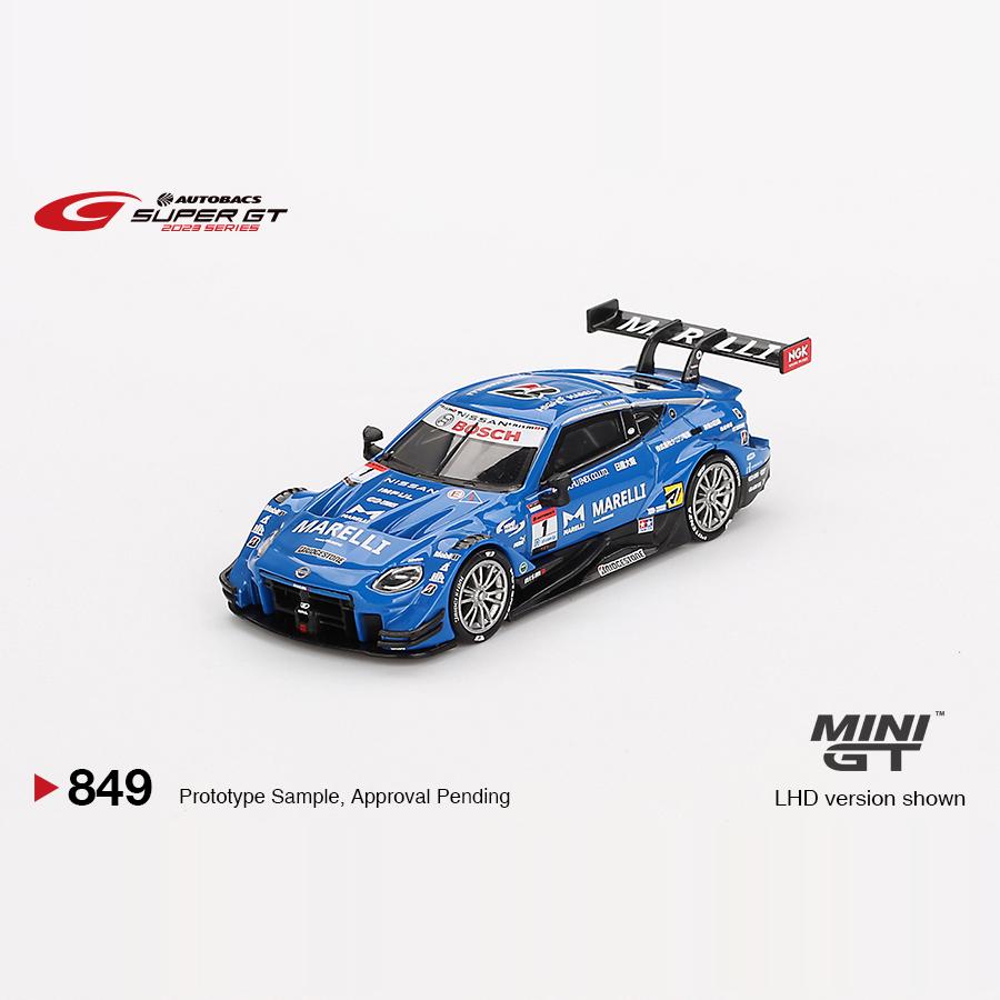 MINIGT日版1:64尼桑 Nissan Z GT500 #1 仿真合金汽车模型收藏849