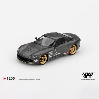 MINIGT 1:64 马自达RX-7 RE-Amemiya 碳纹 仿真合金汽车模型 1205