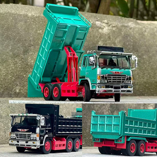DBGT 1:64 日野 Super Dolphin 大鹰自卸卡车 仿真合金汽车模型