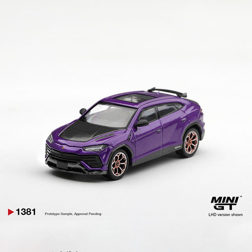 MINIGT 1:64 兰博基尼 野牛 Urus Performante 合金汽车模型 1381