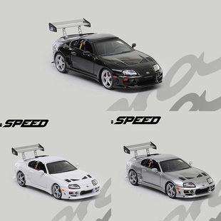 FS 1:64 丰田速霸A80 Supra Targa 第4代Bomex改装版合金汽车模型