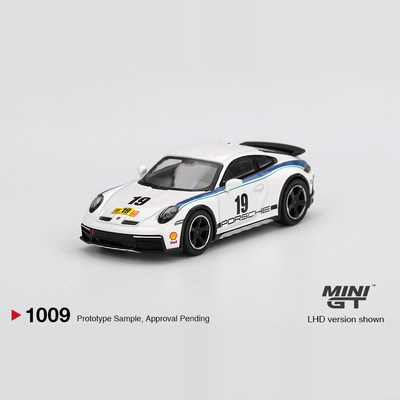 MINIGT 1:64 保时捷911 Dakar Rally 1974 达喀尔合金车模型 1009