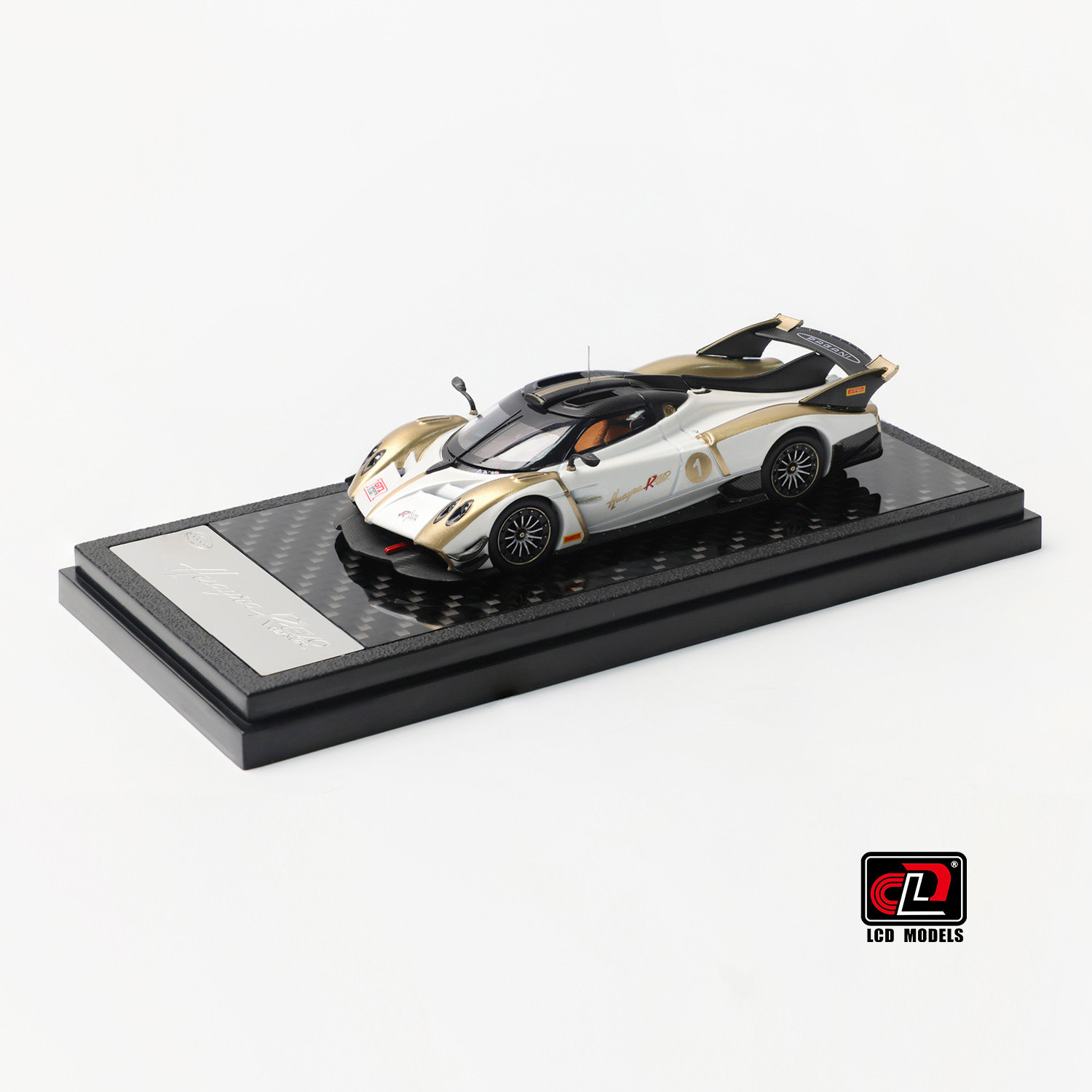 LCD 1:64 Pagani Huayra R Evo 帕加尼花雅R Evo敞篷合金汽车模型