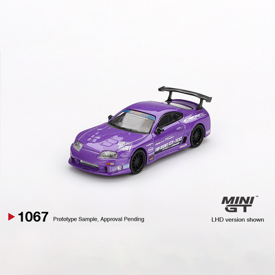 MINIGT 1:64丰田速霸Supra A80 Top Secret GT-300合金车模型1067