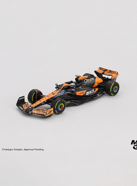 MINIGT 1:64迈凯伦MCL38 #4 Lando Norris 2024 F1合金车模型1145