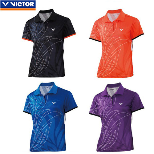 victor情侣款羽毛球服比赛服