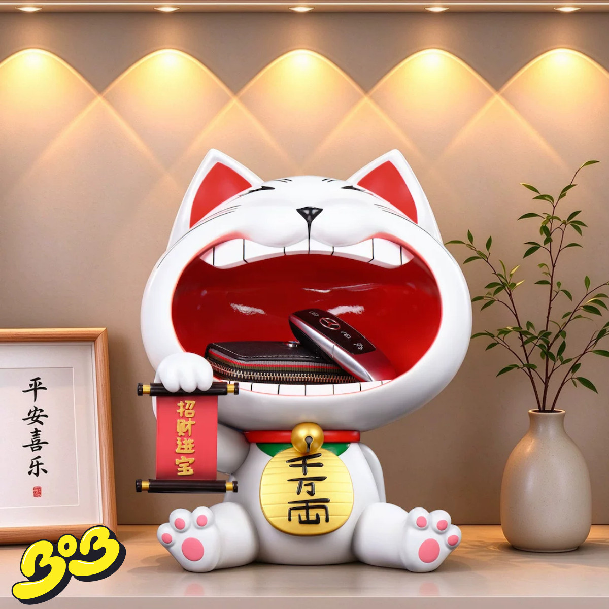 【BOB2】订金 ST 招财猫 高数婆婆 千万两 STGSPP 雕像 玄关摆件