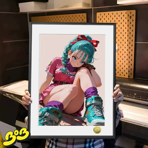 【BOB2】代购现货 皇呱 天才少女布尔玛 BULMA 地毯装饰画午睡毯