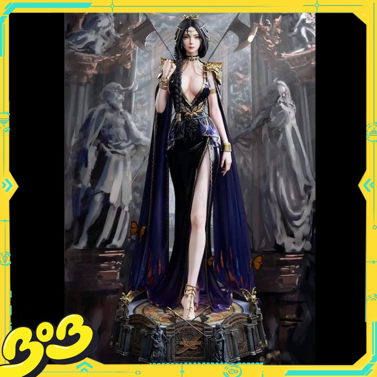 【BOB2】代购现货 玄机科技 TRIEAGLES 鬼刀 女王 雕像潮玩摆件