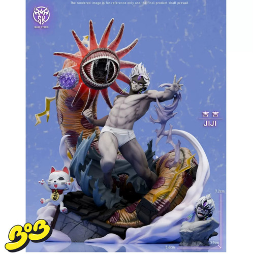 【BOB2】现货 MASK 超自然武装当哒当 邪视 吉吉 JIJI 雕像摆件