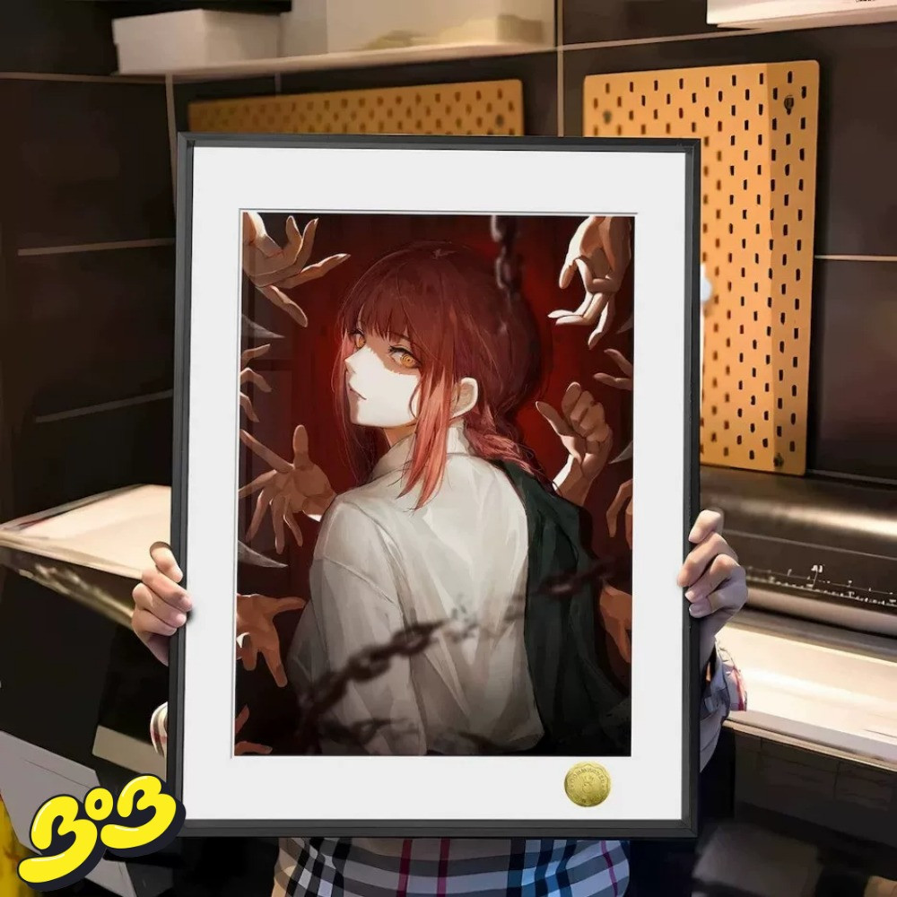 【BOB2】代购现货 皇呱 支配恶魔玛奇玛 恶魔猎人 坏女人 装饰画图片