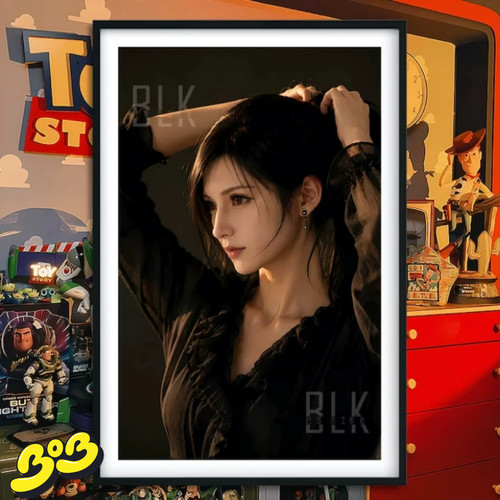 【BOB2】现货 巴洛克 侧颜蒂法 爱丽丝克劳德TIFA 装饰画冰箱贴