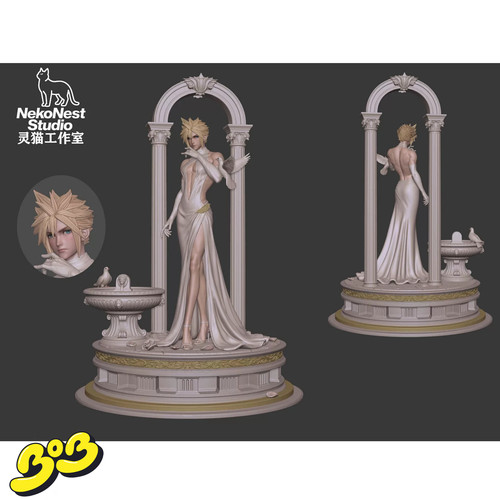 【BOB2】预留 灵猫 NEKONEST 圣域黎明 克劳德女装 LMKLDNZ 雕像
