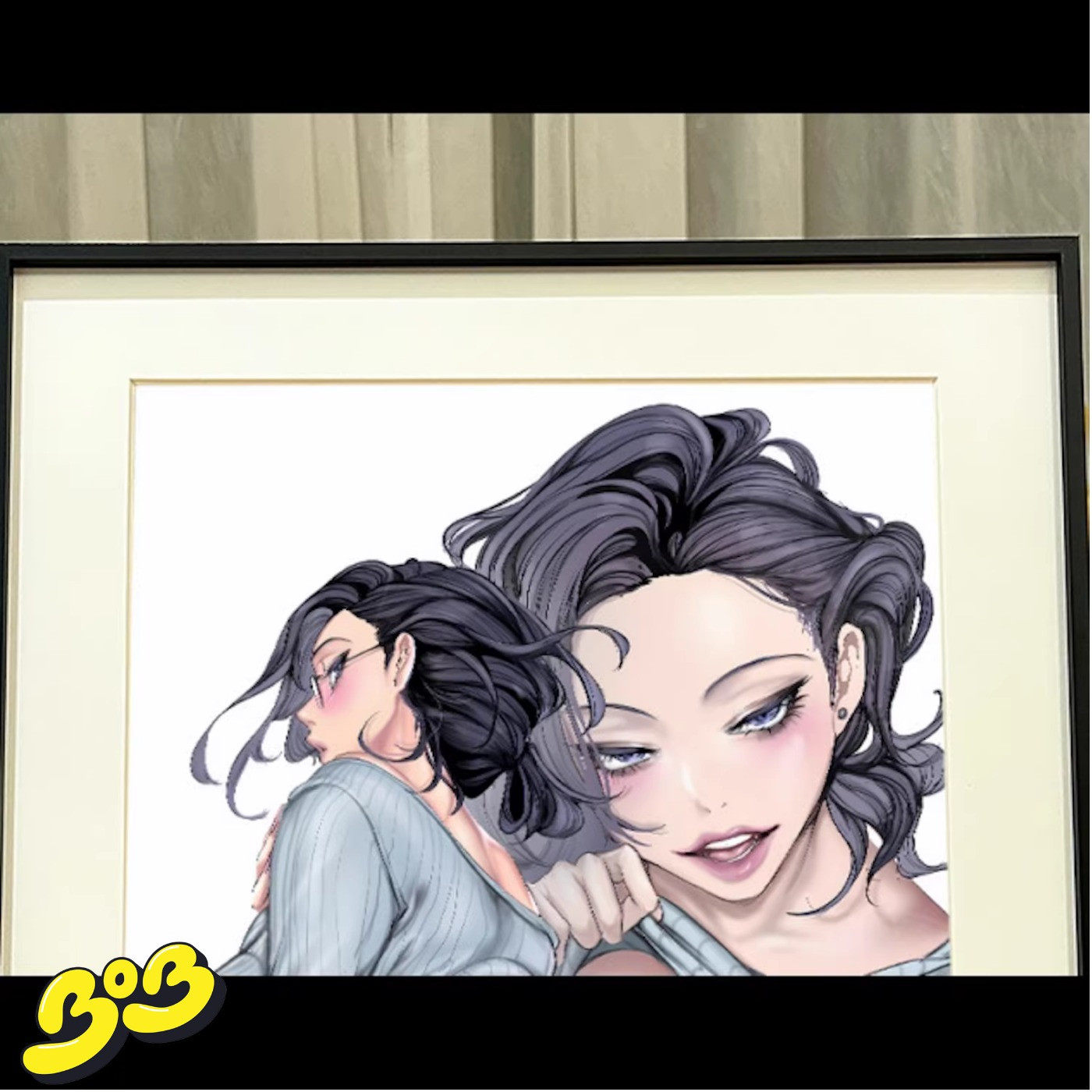 【BOB2】代购现货 星空 紫衣金美庭 美丽新世界韩漫金组长 装饰画