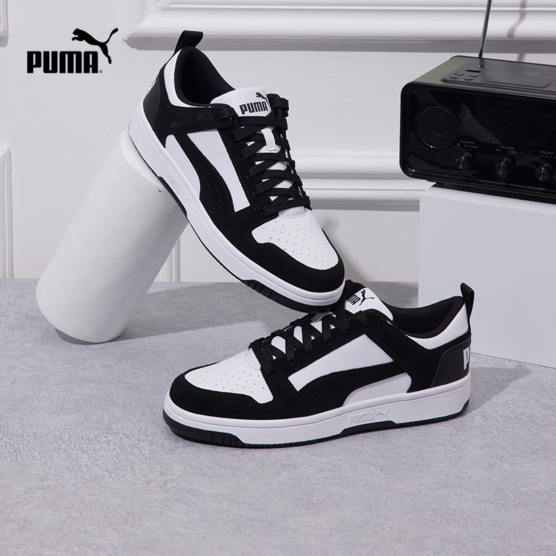 复古熊猫配色透气板鞋PUMA彪马