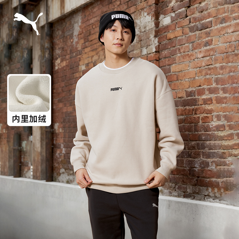 加绒宽松运动卫衣男女款PUMA彪马