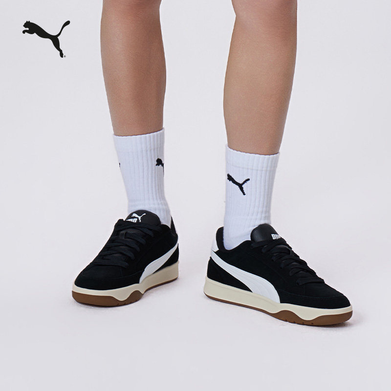 面包鞋|黑色滑板鞋男女PUMA彪马官方新款夏季休闲板鞋PARK 404483