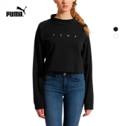 PUMA Hummer Official Áo len cổ tròn ngắn FIERCE Cat 578947 - Thể thao lông cừu / jumper