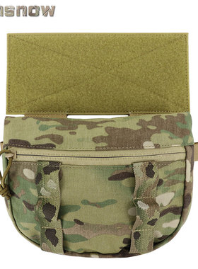 【太阳雪制】TT Plate Carrier Lower Accessory Pouch Up 护裆板