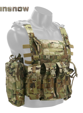 【太阳雪制】AVS Detachable Chest Rig CP背心 战术马甲胸挂