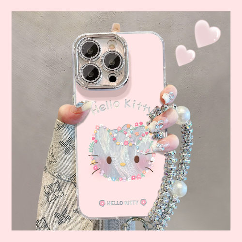 OPPO碎花KT猫全包手机壳镜头膜