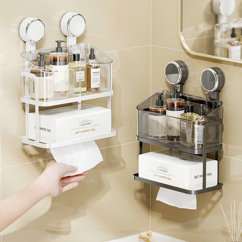 2024新款吸盘卫生间置物架