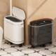 卫生间垃圾桶窄缝可移动家用带盖防臭大号大容量浴室厕所专用纸篓