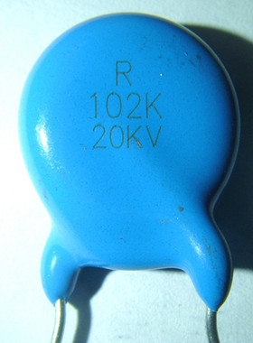 高压瓷片电容器 102K 20KV 20KV102+