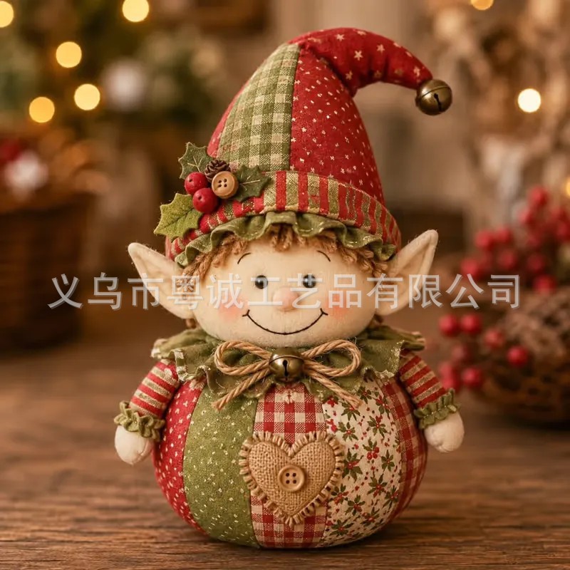 跨境拼布玩偶DIY Beginner-Friendly手工布艺娃娃制作材料包