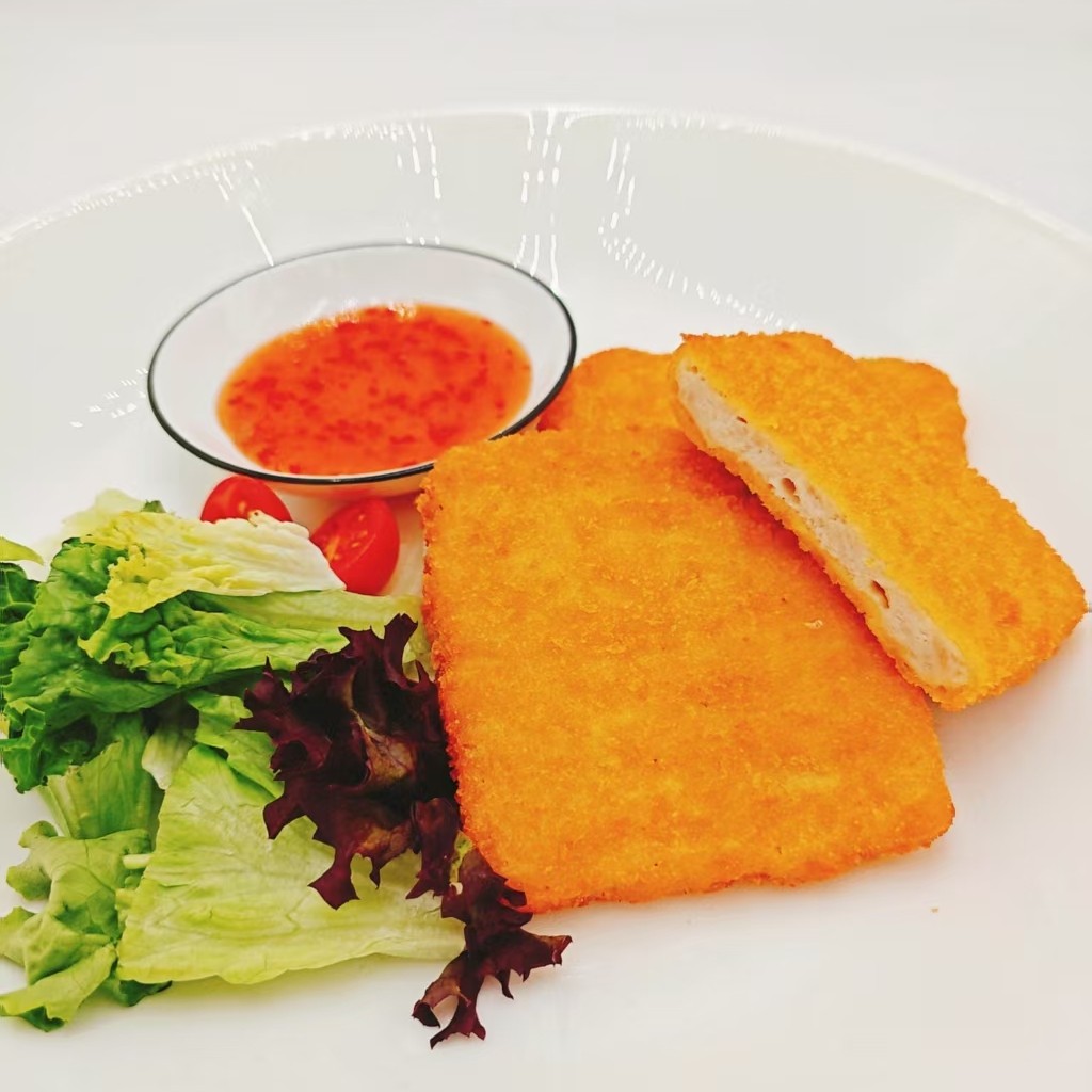 星期零植物鳕鱼排 冷冻植物肉食品 仿荤素食素肉食材