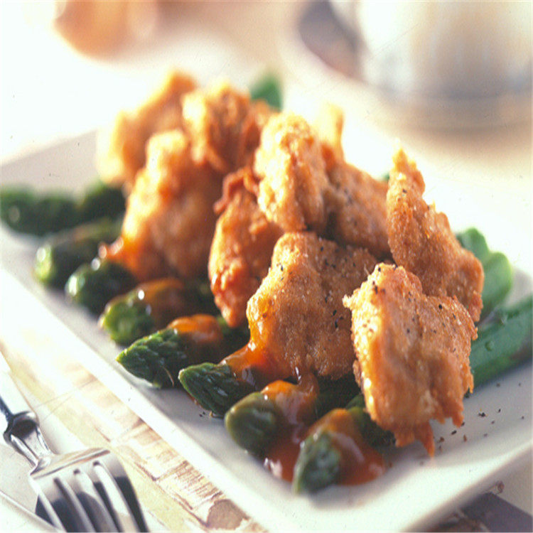 松珍牌香酥肉 5斤冷冻台湾仿荤斋菜食材 速冻酒店餐厅素食品