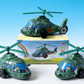 地摊玩具 经典 上链铁皮直升飞机 铁皮发条飞机怀旧玩具宝宝