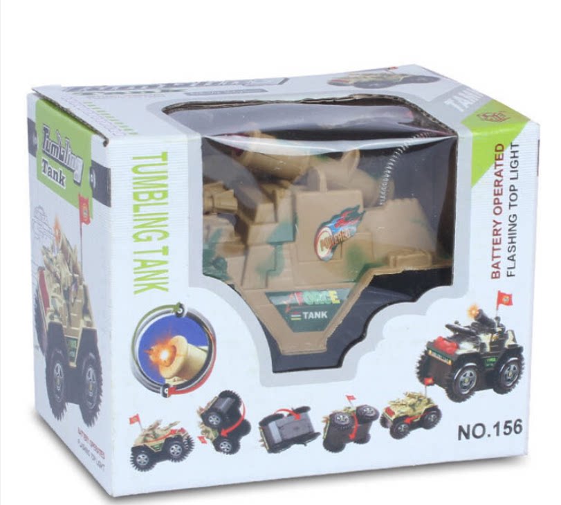 어린이 탱크 덤프 트럭 신속한 묘기 전기 탱크 전기 덤프 트럭 빛나는 장난감 자동차 제조 업체