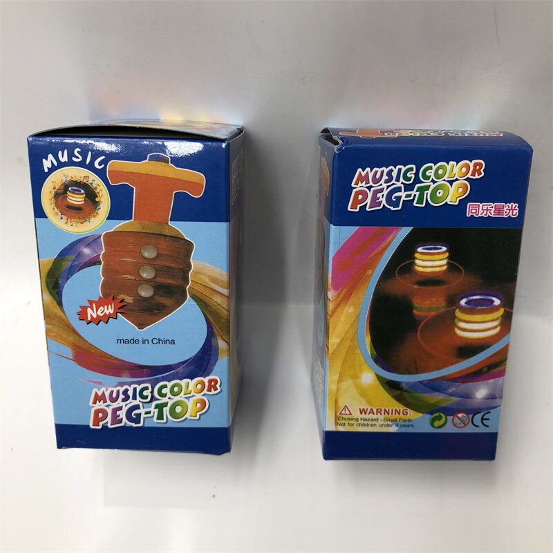 새로운 전자 발광 모조 나무 탑 음악 플래시 장난감 거리 매점 광장 뜨거운 판매 흰색 상자 모델