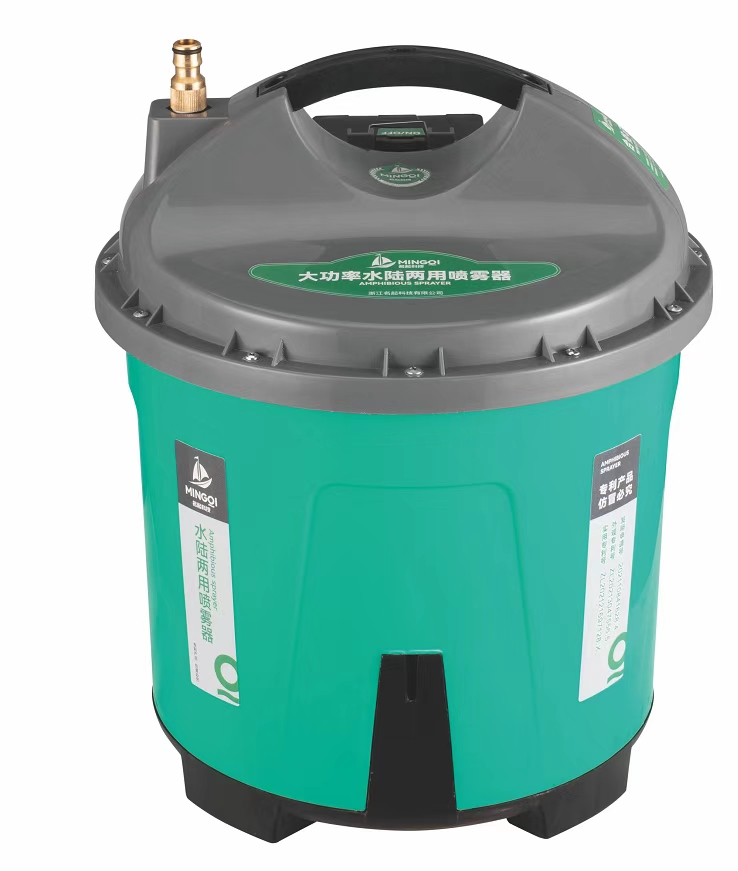 水陆两用12伏高压电动喷雾器电喷壶打药机喷头雾化喷雾浇花漂浮泵