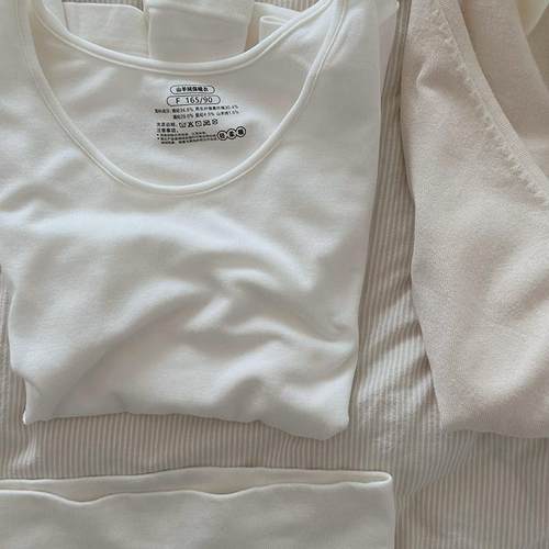 长袖女保暖内衣秋衣秋裤套装